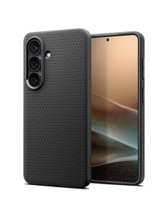 
„Samsung Galaxy S26+ Liquid Air“ dėklas – matinės juodos spalvos
