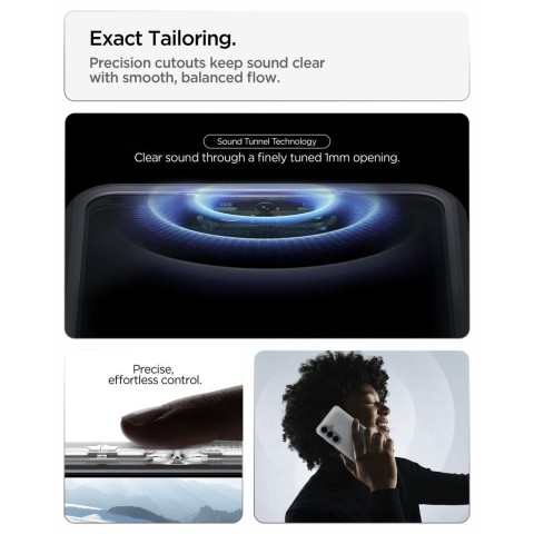 
„Samsung Galaxy S26+ Ultra Hybrid“ dėklas – skaidrus
