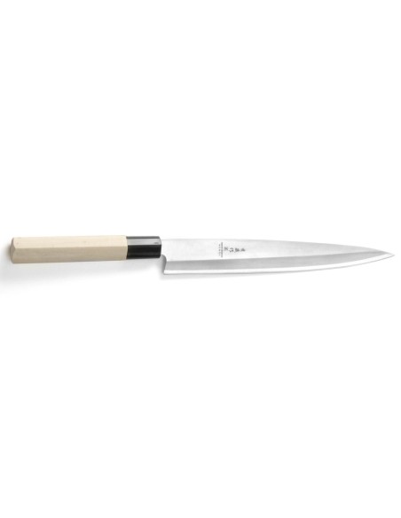 SASHIMI japoniškas peilis su medine rankena 240 mm - Hendi 845042 SASHIMI japoniškas peilis su medine rankena 240 mm - Hendi 845042