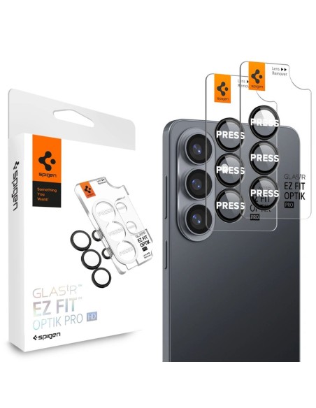 
Kameros dėklas, skirtas „Samsung Galaxy S26+ Glas.Tr Ez Fit Optik Pro HD“ juodas – 2 vnt.
