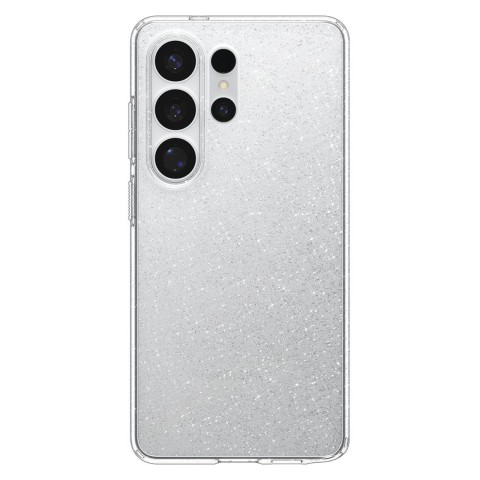 
„Samsung Galaxy S26 Ultra“ skystųjų kristalų blizgučių dėklas – blizgus ir skaidrus
