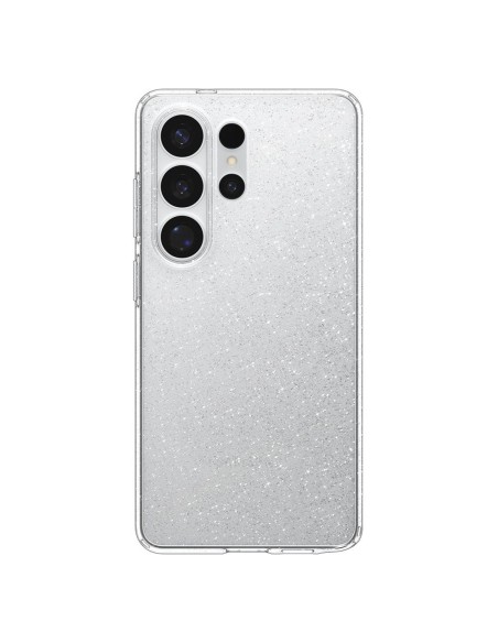 
„Samsung Galaxy S26 Ultra“ skystųjų kristalų blizgučių dėklas – blizgus ir skaidrus
