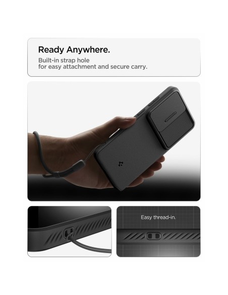 
„Samsung Galaxy S26 Ultra Optic Armor“ dėklas – juodas
