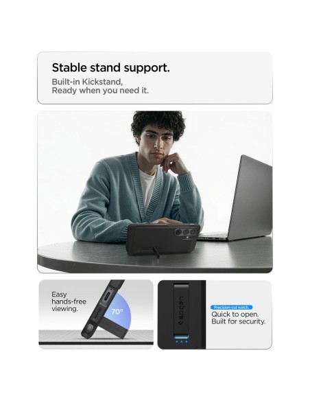 
„Samsung Galaxy S26 Ultra Tough Armor MagSafe“ dėklas – juodas
