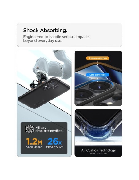 
„Samsung Galaxy S26 Ultra Tough Armor MagSafe“ dėklas – juodas
