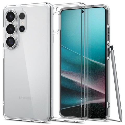 
„Samsung Galaxy S26 Ultra Ultra Hybrid“ dėklas – skaidrus
