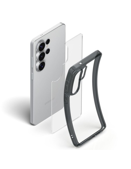 
„Samsung Galaxy S26 Ultra Ultra Hybrid“ dėklas – skaidrus juodas
