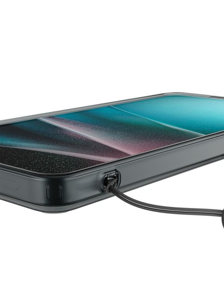 
„Samsung Galaxy S26 Ultra Ultra Hybrid“ dėklas – skaidrus juodas

