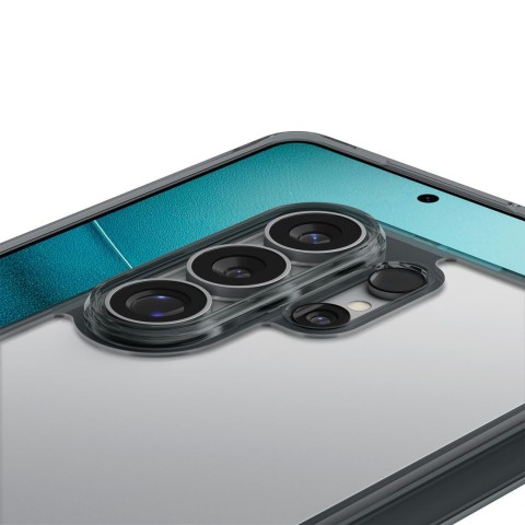 
„Samsung Galaxy S26 Ultra Ultra Hybrid“ dėklas – skaidrus juodas
