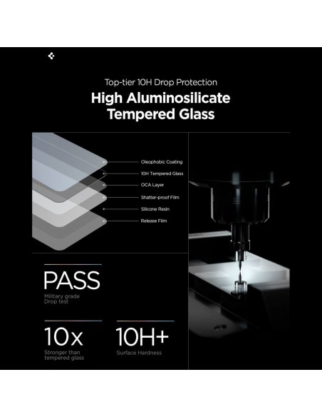 
Grūdintas stiklas, skirtas „Samsung Galaxy S26 Ultra“ su „Glas.Tr Ez Fit Pro HD“ aplikatoriumi
