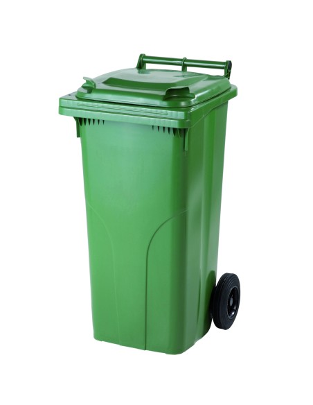 Atliekų ir šiukšlių konteineris SERTIFIKATAI Europlast Austria - žalias 120L Atliekų ir šiukšlių konteineris SERTIFIKATAI Europlast Austria - žalias 120L
