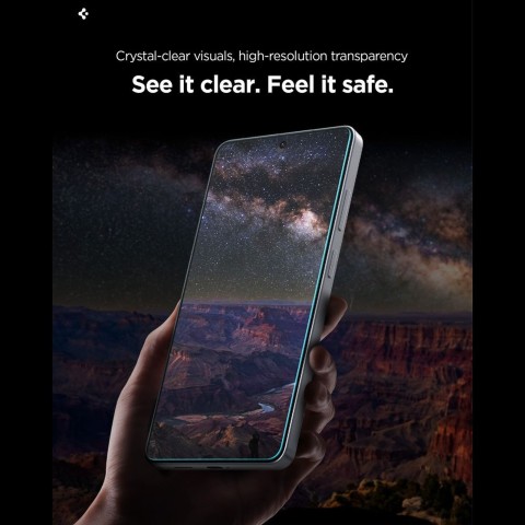 
Grūdintas stiklas, skirtas „Samsung Galaxy S26 Ultra“ su „Glas.Tr Ez Fit Pro HD“ aplikatoriumi - 2 vnt.
