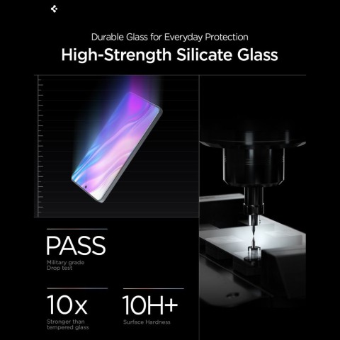 
Samsung Galaxy S26 Ultra apsauginis stiklas nuo atspindžių su Glas.Tr Ez Fit Pro apsauginiu aplikatoriumi nuo atspindži...