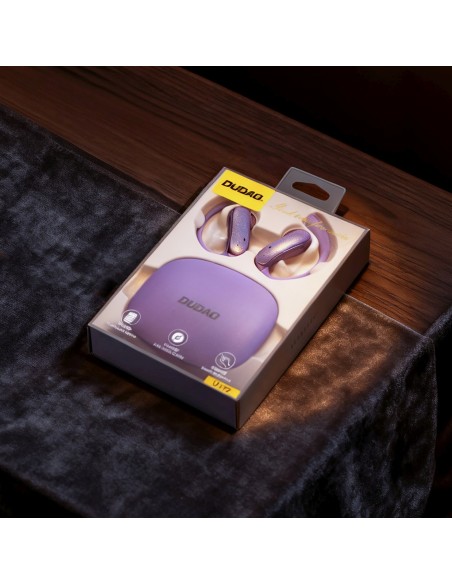 
U17Z „Bluetooth OWS“ belaidės ausinės – violetinės
