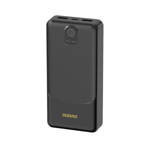 
Išorinė baterija 20000mAh USB-A K10Pro 2.4A - juoda
