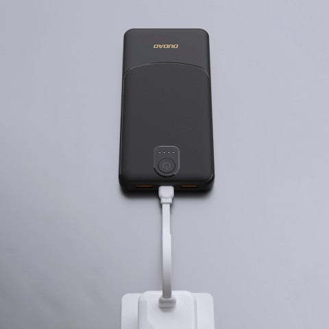 
Išorinė baterija 20000mAh USB-A K10Pro 2.4A - juoda
