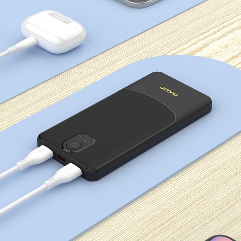 
Išorinė baterija 20000mAh USB-A K10Pro 2.4A - juoda
