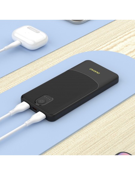 
Išorinė baterija 20000mAh USB-A K10Pro 2.4A - juoda
