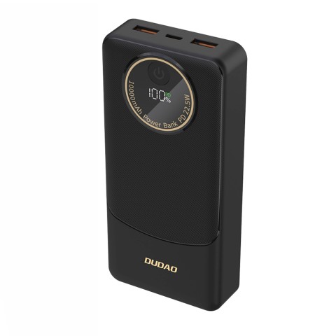 
Nešiojamoji baterija 20000mAh USB-A USB-C K12Pro 22.5W PD - juoda
