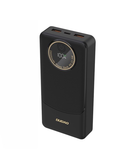 
Nešiojamoji baterija 20000mAh USB-A USB-C K12Pro 22.5W PD - juoda

