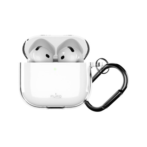 
„AirPods 4 0.3“ apsauginis dėklas nuo saulės – permatomas
