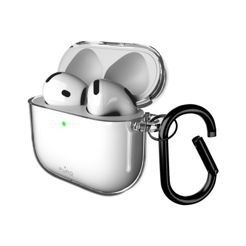 
„AirPods 4 0.3“ apsauginis dėklas nuo saulės – permatomas

