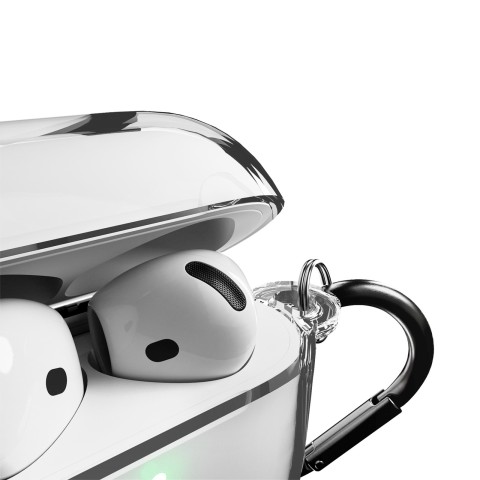 
„AirPods 4 0.3“ apsauginis dėklas nuo saulės – permatomas
