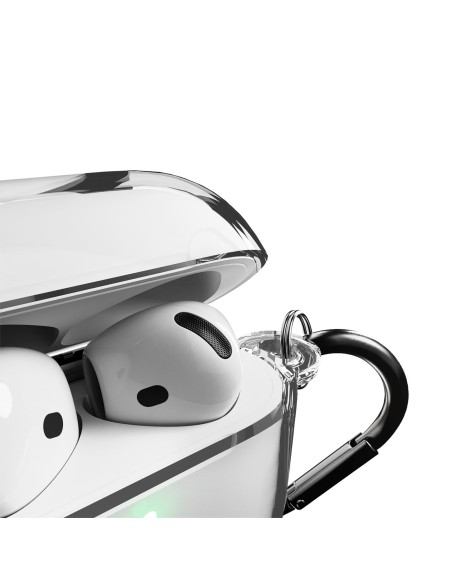 
„AirPods 4 0.3“ apsauginis dėklas nuo saulės – permatomas
