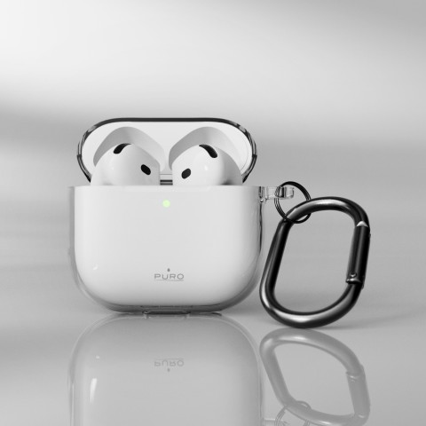 
„AirPods 4 0.3“ apsauginis dėklas nuo saulės – permatomas
