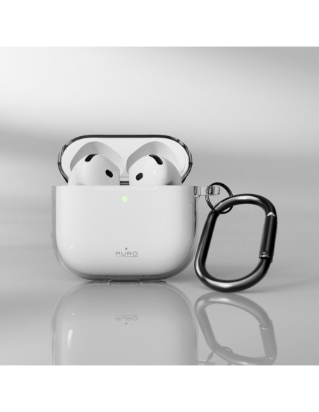 
„AirPods 4 0.3“ apsauginis dėklas nuo saulės – permatomas

