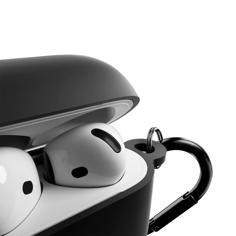 
„AirPods 4 Icon“ dėklas – juodas
