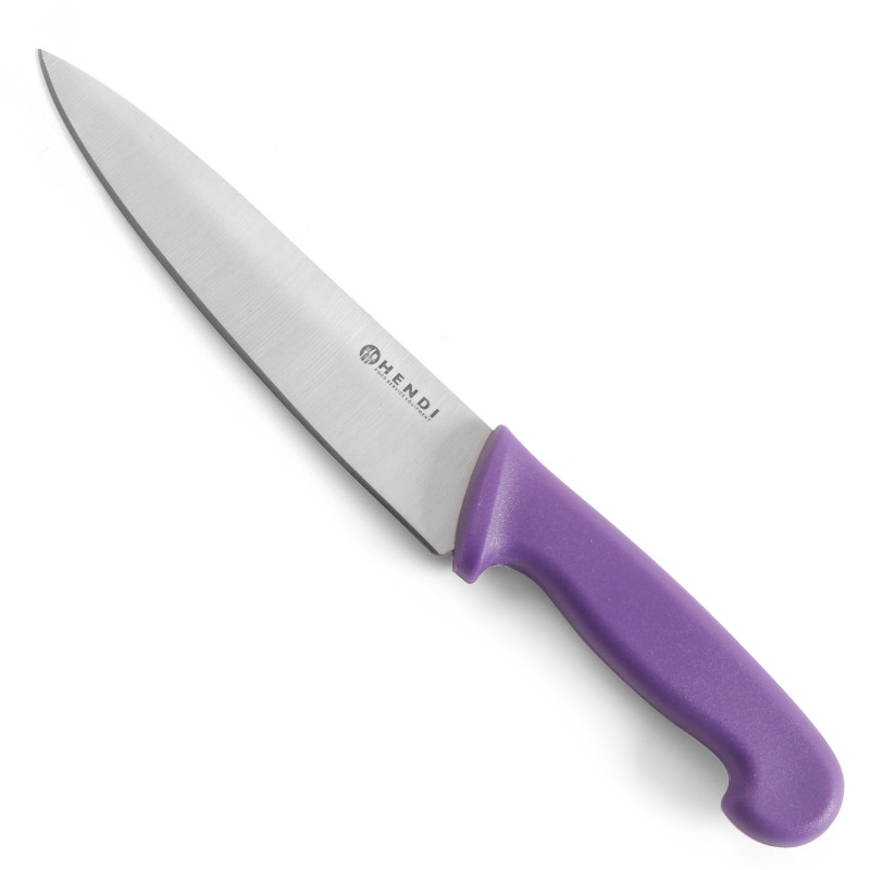 Virtuvinis peilis alergiškiems HACCP violetinis, ilgis 320mm - Hendi 842676 Virtuvinis peilis alergiškiems HACCP violetinis, ilgis 320mm - Hendi 842676