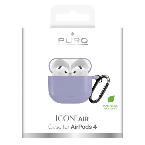 
„AirPods 4 Icon“ dėklas – violetinis
