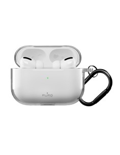 
„AirPods Pro 3 0.3“ ausinių dėklas – permatomas, nuogo spalvos

