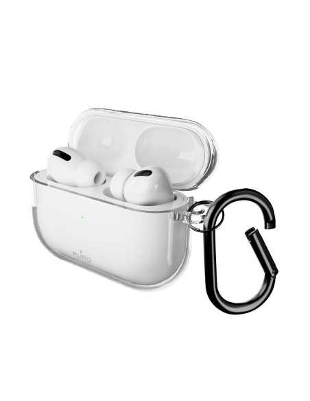 
„AirPods Pro 3 0.3“ ausinių dėklas – permatomas, nuogo spalvos
