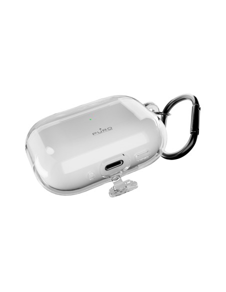 
„AirPods Pro 3 0.3“ ausinių dėklas – permatomas, nuogo spalvos
