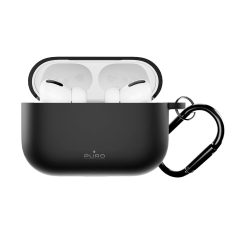 
„AirPods Pro 3 Icon“ dėklas – juodas
