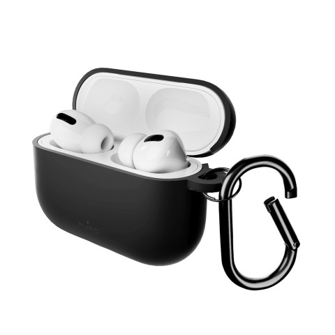 
„AirPods Pro 3 Icon“ dėklas – juodas
