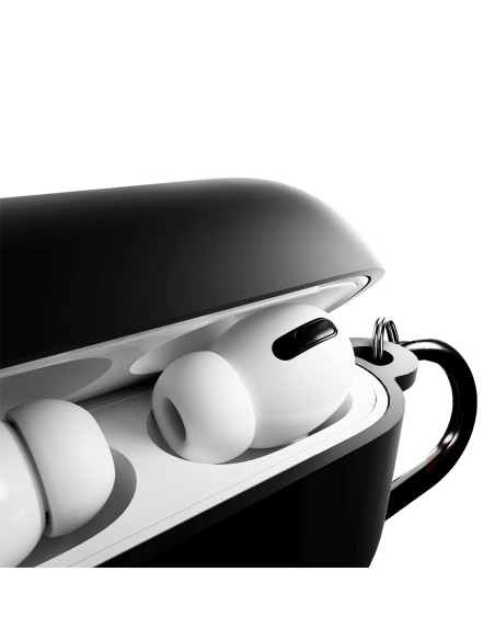 
„AirPods Pro 3 Icon“ dėklas – juodas
