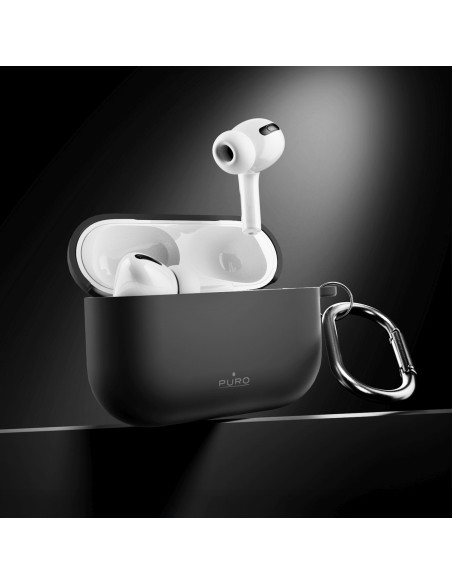 
„AirPods Pro 3 Icon“ dėklas – juodas

