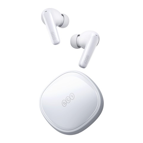 
T13X ENC IPX5 belaidės „Bluetooth“ ausinės – baltos
