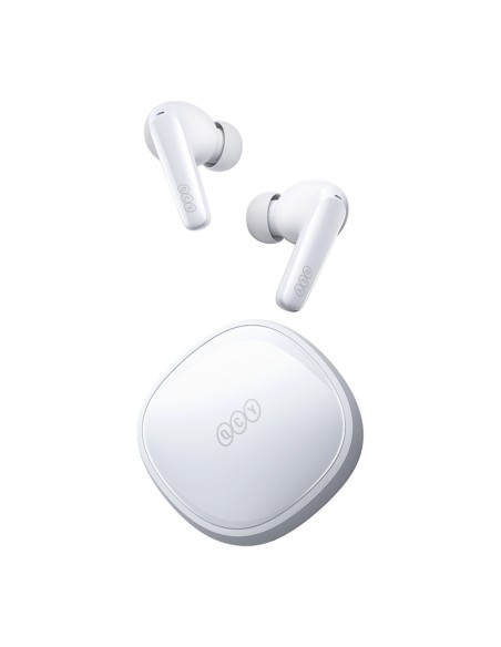 
T13X ENC IPX5 belaidės „Bluetooth“ ausinės – baltos

