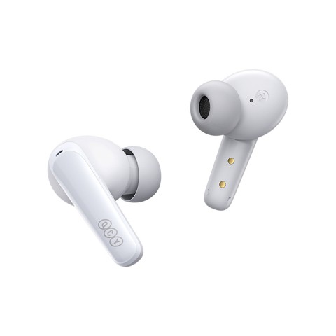
T13X ENC IPX5 belaidės „Bluetooth“ ausinės – baltos
