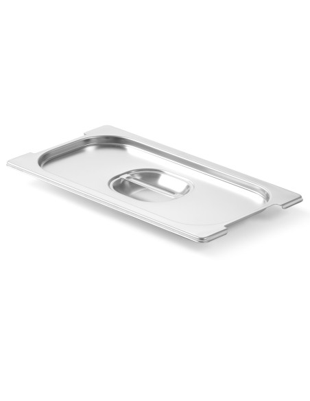 Dangtis GN konteineriui Profi Line su išpjova GN1/3 rankenoms 325x176mm nerūdijantis plienas - Hendi 804230