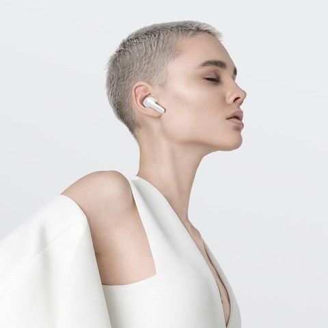 
T13X ENC IPX5 belaidės „Bluetooth“ ausinės – baltos

