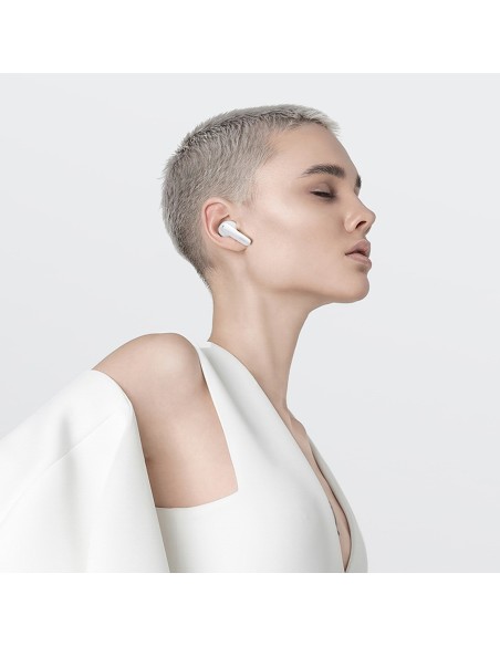
T13X ENC IPX5 belaidės „Bluetooth“ ausinės – baltos

