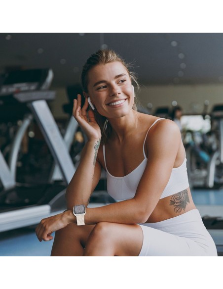 
„Nylonmag“ nailono dirželis, skirtas „Apple Watch 4/ 5/ 6/ 7/ 8/ 9/ SE 38/ 40/ 41 mm“ – rožinis
