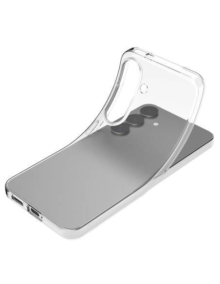 
Silikoninis dėklas, skirtas „Samsung Galaxy S25 03“, nude spalvos - skaidrus

