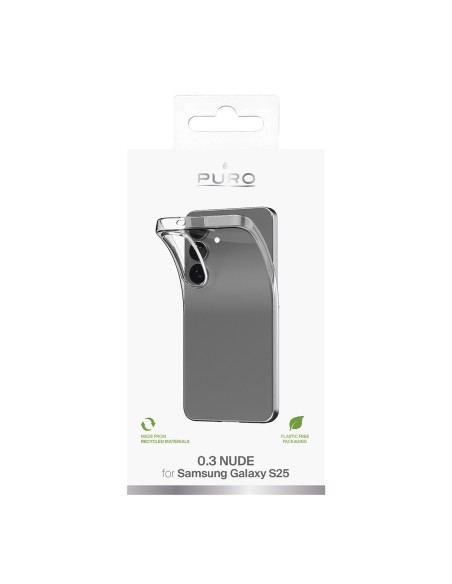 
Silikoninis dėklas, skirtas „Samsung Galaxy S25 03“, nude spalvos - skaidrus
