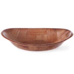 Medinis ovalus virtuvės dubuo 230x180mm - Hendi 425602
